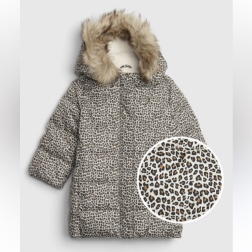 Gap Girls ColdControl Ultra Max PrimaLoft Long Puffer Jacket Size 3 Toddler